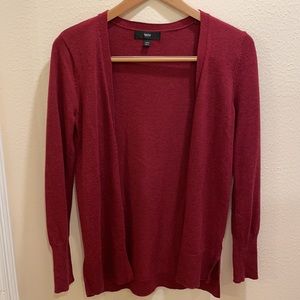 Mossimo Co. | maroon cardigan size xs